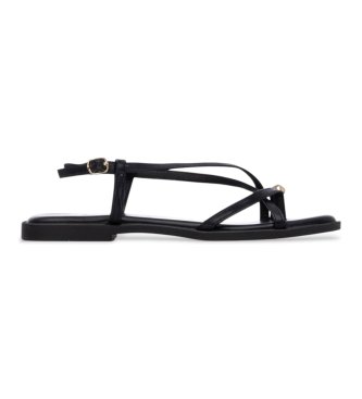 Xti para mujer. 14535801-NEGRO Sandalias 145358 negro (36), Plano, Hebilla, Casual, Deportivo