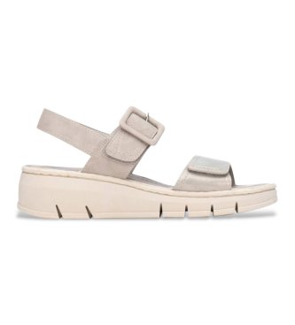Xti för kvinnor. 14539601-PLATA Sandaler 145396 silver (38), 3 till 5 cm, Spänne, Casual, Deportivo