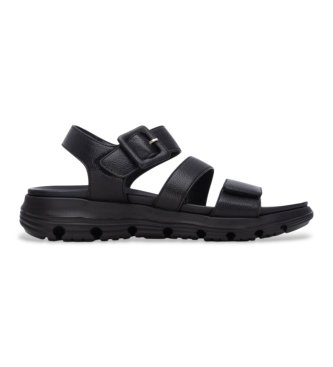Xti för kvinnor. 14540201-NEGRO Sandaler 145402 svart (40), Karta, Kardborreband, Casual, Deportivo