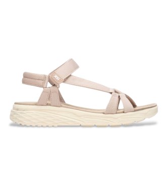 Xti para mujer. 14546301-BEIGE Sandalias 145463 beige (36), Tela, Plano, Velcro, Casual