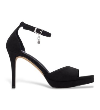 Xti para mujer. 14547802-NEGRO Sandalias 145478 negro (39), 8 a 10cm, Hebilla, Casual, Fiesta, Deportivo