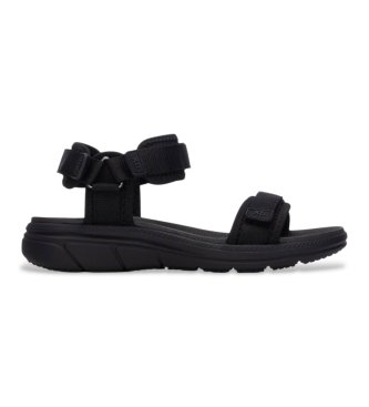 Xti para mujer. 14547902-NEGRO Sandalias 145479 negro (40), Tela, Plano, Velcro, Casual, Deportivo