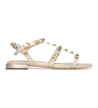 Xti för kvinnor. 14548803-ORO Sandaler 145488 guld (41), Dorado, Karta, Spänne, Casual, Deportivo