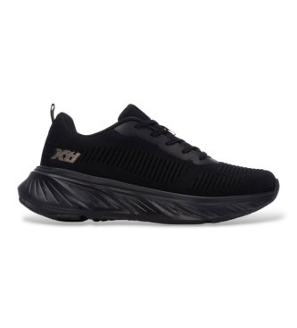Xti para mujer. 14627201-NEGRO Zapatillas 146272 negro (35), Tela, Plano, Cordones, Casual, Deportivo