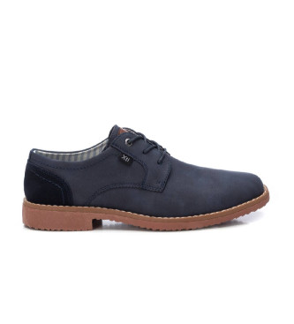 Xti para hombre. 14252802-NAVY Zapatos 142528 marino (41), Plano, Cordones, Casual