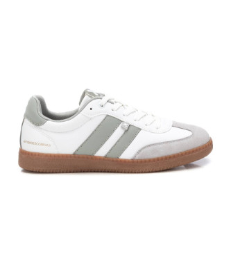 Xti para hombre. 14348607-KAKI Zapatillas 143486 blanco (40), Plano, Cordones, Casual