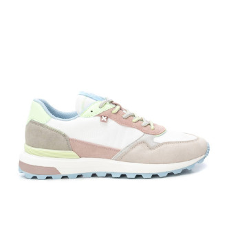 Xti para hombre. 14366204-BEIGE Zapatillas 143662 beige (40), Tela, Plano, Cordones, Casual