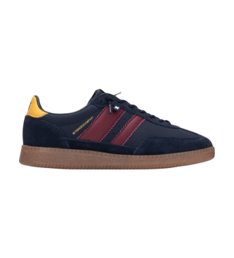 Xtivoor mannen. 14415102-NAVY Trainers 144151 marine (41), Plat, Veters, Casual, Marineblauw