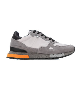 Xti para hombre. 14416706-GRIS Zapatillas 144167 gris (41), Tela, Plano, Cordones, Casual