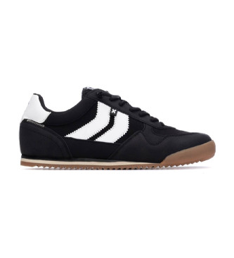 Xti para hombre. 14434703-NEGRO Zapatillas 144347 negro (41), Plano, Cordones, Casual