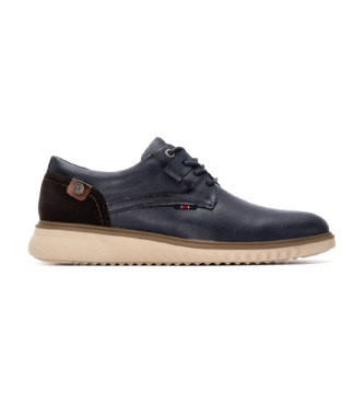 Xti para hombre. 14451002-NAVY Zapatos 144510 marino (43), Plano, Cordones, Casual