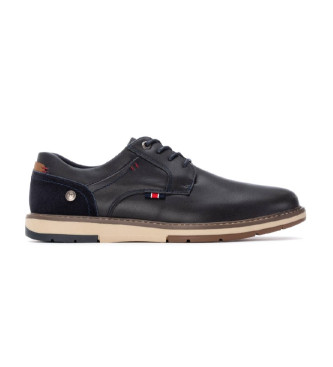 Xti para hombre. 14456102-NAVY Zapatos 144561 marino (39), Piel, Plano, Cordones, Casual