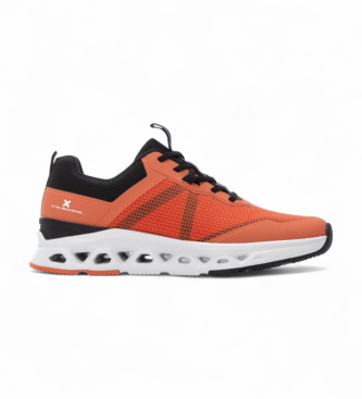 Xti para hombre. 14456503-NARANJA Zapatillas 144565 naranja (43), Plano, Cordones, Casual