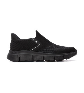 Xti para hombre. 14456603-NEGRO Zapatillas 144566 negro (45), Plano, Ninguno, Casual
