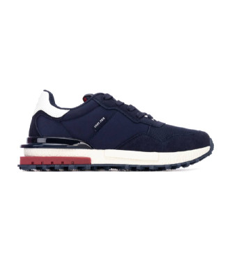 Xti para hombre. 14461503-NAVY Zapatillas 144615 marino (45), Plano, Cordones, Casual