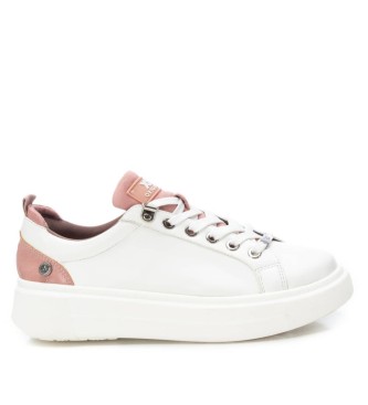 Zapatillas 140976 Blanco, Rosa (37), Plano, Cordones, Casual