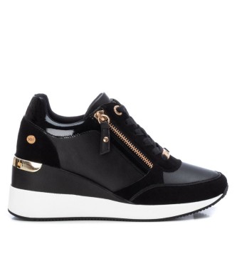 Xtivoor vrouwen. 14199003-NEGRO Trein 141990 zwart -hoogte sleehak 6cm (40), 5 tot 8 cm, Ritssluiting, Casual