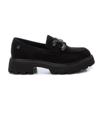 Xti para mujer. 14297501-NEGRO Mocasines 142975 negro (39), 3 a 5cm, Ninguno, Casual, Clásico