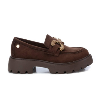 Xti para mujer. 14297502-TAUPE Mocasines 142975 marrón (39), 3 a 5cm, Ninguno, Casual, Clásico