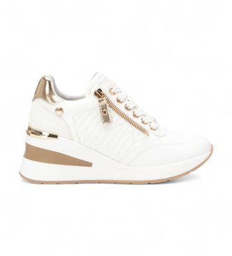 Xti para mujer. 14307103-BLANCO Zapatillas 143071 blanco (39), 3 a 5cm, Cremallera, Casual