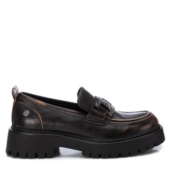 Xti para mujer. 14329101-BRONCE Zapato De Mujer 1432915 negro (36), 3 a 5cm, Ninguno, Casual