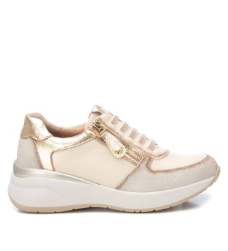 Xti para mujer. 14335803-BEIGE Zapatillas 143358 beige (37), Plano, Cordones, Cremallera, Casual