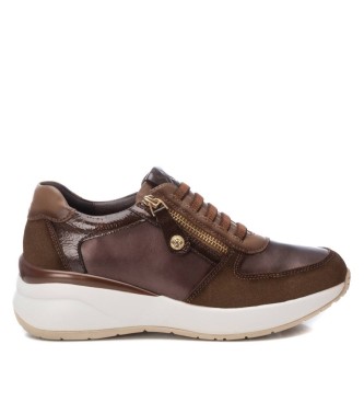 Xti para mujer. 14335804-TAUPE Zapatillas 143358 taupe (37), Plano, Cordones, Cremallera, Casual