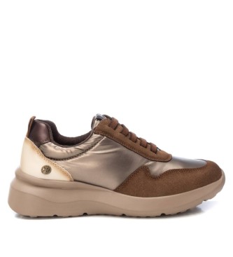Xti para mujer. 14335902-TAUPE Zapatillas 143359 marrón (35), Tela, Plano, 1 a 3cm, Cordones, Casual