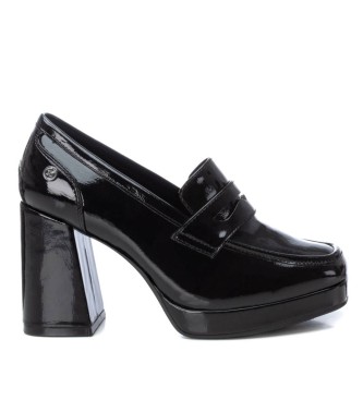 Xti para mujer. 14345701-NEGRO Mocasines 143457 negro (39), 8 a 10cm, Casual, Charol