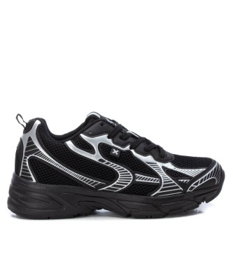 Xti para mujer. 14345902-NEGRO Zapatillas 143459 negro (35), Tela, Plano, Cordones, Casual