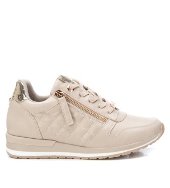 Xti para mujer. 14349303-BEIGE Zapatillas 143493 beige (36), Plano, Cremallera, Casual