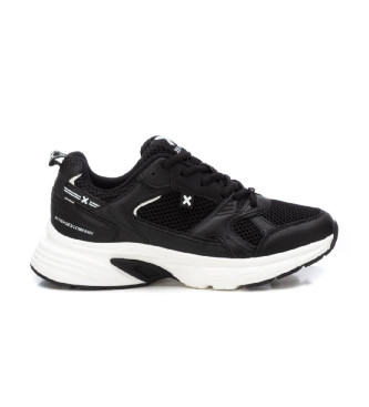 Xti para mujer. 14358703-NEGRO Zapatillas 143587 negro (40), Plano, Cordones, Casual, Deportivo, Multideporte