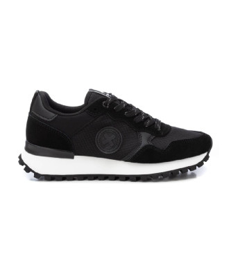 Xti para mujer. 14361107-NEGRO Zapatillas 143611 negro (40), Plano, Cordones, Casual