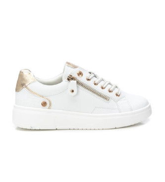Xti para mujer. 14362901-BLANCO Zapatillas 143629 blanco (37), Plano, Cordones, Cremallera, Casual