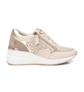 Xti para mujer. 14363202-BEIGE Zapatillas 143632 beige (40), 5 a 8cm, Cremallera, Casual