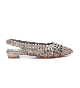 Xti para mujer. 14378502-PLOMO Zapatos 143785 plateado (38), Plata, Tela, 1 a 3cm, Ninguno, Casual