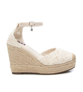 Xti para mujer. 14397302-BEIGE Alpargatas 143973 beige (41), Tela, 8 a 10cm, Hebilla, Casual