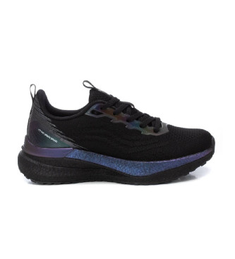 Xti para mujer. 14404301-NEGRO Zapatillas 144043 negro (37), Plano, Cordones, Casual, Deportivo, Multideporte