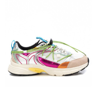 Xti para mujer. 14405201-PLATA Zapatillas 144052 plateado (38), Plano, Cordones, Casual, Deportivo, Multideporte