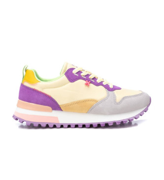 Xti para mujer. 14407907-AMARILLO Zapatillas 144079 multicolor (39), Plano, Cordones, Casual