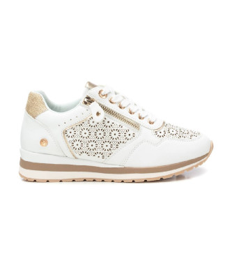 Xti para mujer. 14411301-BLANCO Zapatillas 144113 blanco (38), Plano, Cordones, Cremallera, Casual