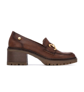 Xti para mujer. 14427402-CAMEL Mocasines 144274 marrón (38), 5 a 8cm, Ninguno, Casual, Clásico