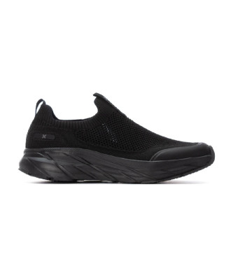 Xti Für Damen. 14436001-Negro Turnschuhe 144360 Schwarz (36), Stoff, Wohnung, Keine, Lässig