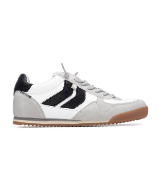 Xti para mujer. 14436201-BLANCO Zapatillas 144362 blanco (39), Plano, Cordones, Casual