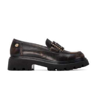 Xti para mujer. 14442901-BRONCE Mocasines 144429 bronce (41), 1 a 3cm, Ninguno, Casual, Clásico