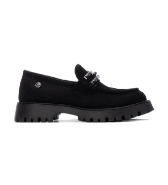 Xti para mujer. 14445903-NEGRO Mocasines 144459 negro (38), 3 a 5cm, Ninguno, Casual, Clásico