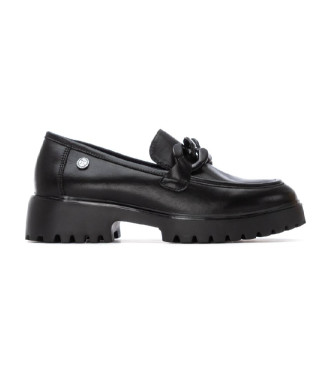 Xti para mujer. 14449101-NEGRO Mocasines 144491 negro (37), Plano, Ninguno, Casual, Clásico