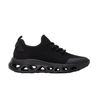 Xti para mujer. 14454102-NEGRO Zapatillas 144541 negro (36), Plano, Cordones, Casual
