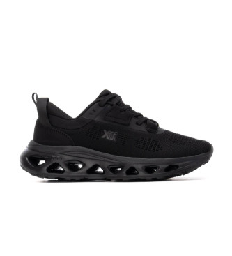 Xti para mujer. 14454301-NEGRO Zapatillas 144543 negro (37), Tela, Plano, Cordones, Casual