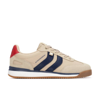 Xti para mujer. 14458808-BEIGE Zapatillas 144588 beige (40), Plano, Cordones, Casual